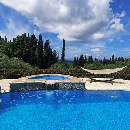 Villa Claire Corfu - 10-Acre Private Pool Villa With Guesthouse Villa *