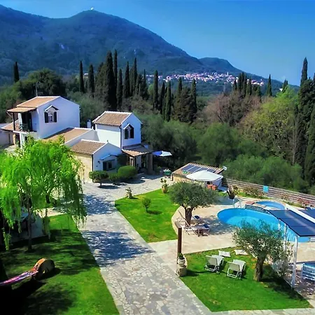 Villa Claire Corfu - 10-Acre Private Pool Villa With Guesthouse *