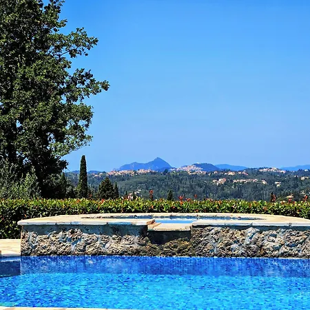 Villa Claire Corfu - 10-Acre Private Pool Villa With Guesthouse * Achilleion