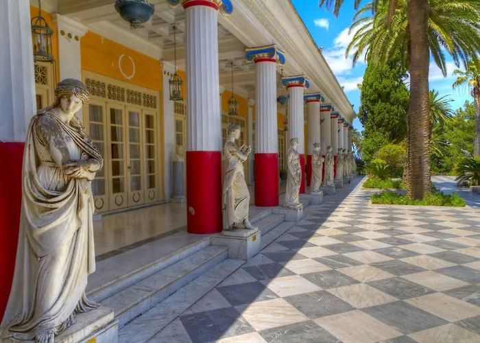 villa claire corfu Achílleion