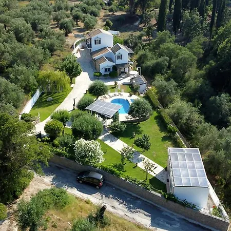 Villa Claire Corfu - 10-Acre Private Pool Villa With Guesthouse *