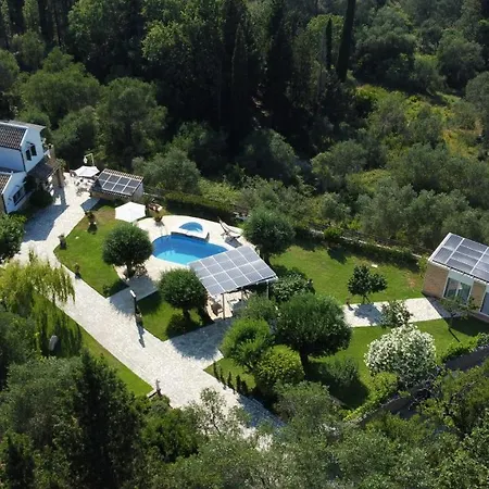 别墅 Villa Claire Corfu - 10-Acre Private Pool Villa With Guesthouse Achílleion