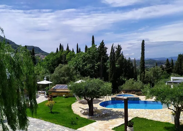 Villa Villa Claire Corfu - 10-Acre Private Pool Villa With Guesthouse