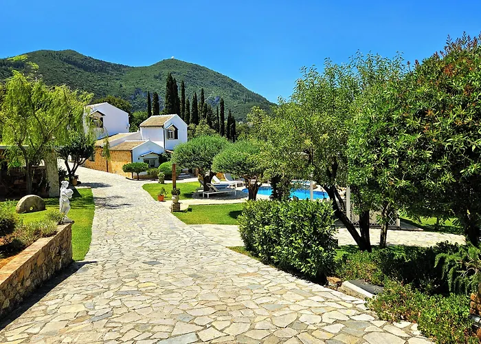 Villa Claire Corfu - 10-Acre Private Pool Villa With Guesthouse Villa
