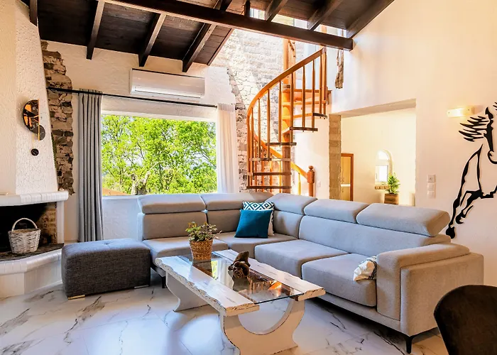 Villa Claire Corfu - 10-Acre Private Pool Villa With Guesthouse Villa