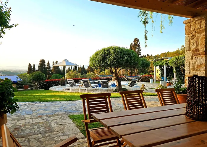 Villa Villa Claire Corfu - 10-Acre Private Pool Villa With Guesthouse