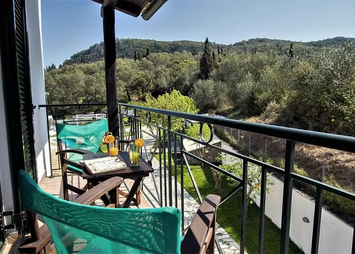 Villa Claire Corfu - 10-Acre Private Pool Villa With Guesthouse Villa Achílleion